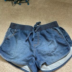 Stretchy jean shorts (cotton material)